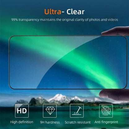 10pcs Kalebol High-Aluminum Screen-Printed Full-Coverage Anti-Fingerprint Black-Bordered HD Tempered Glass Film, For vivo S60 5G, For vivo X300 FE 5G Russia, For vivo iQOO 15T 5G, For vivo X300 Ultra, For vivo X300 Pro, For vivo X300