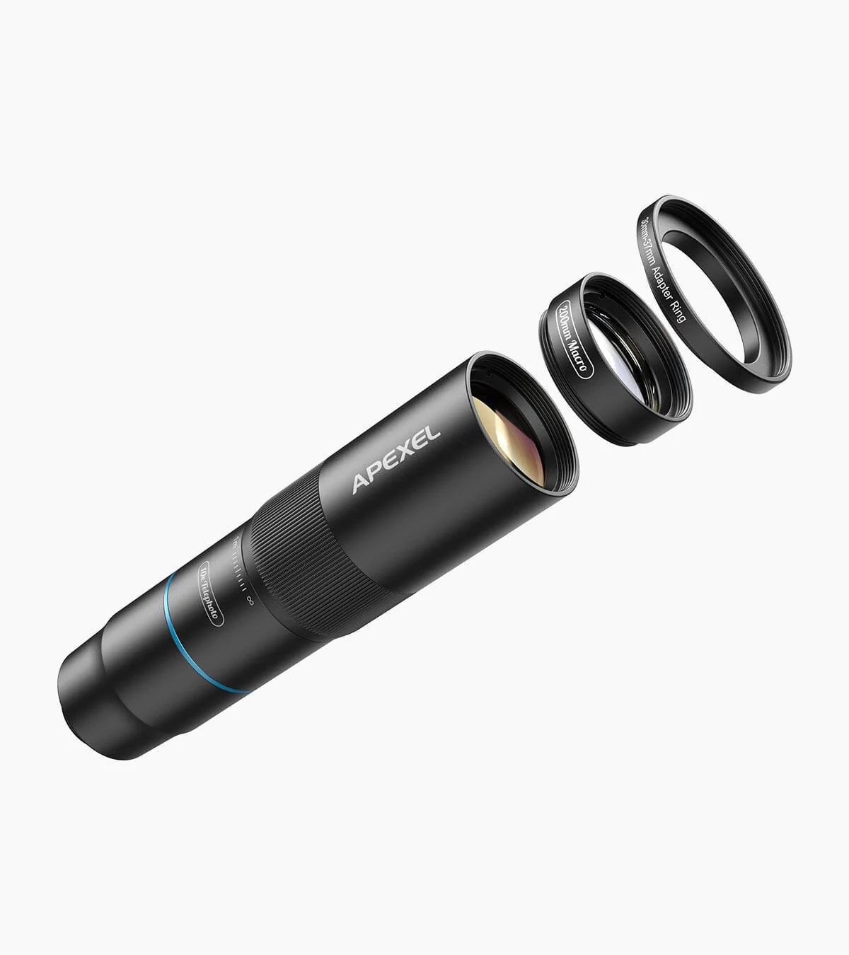 [Preorder] [New] Apexel TeleMacro Pro 10X 2-in-1 Telephoto &amp; Macro Lens for Mobile Phone [2026] engnew6105 Macro Zoom - APEXEL INDIA - Mobile Lens - Mobile Camera Lens - Cellphone Accessories - Phone Lens - Smartphone Lens