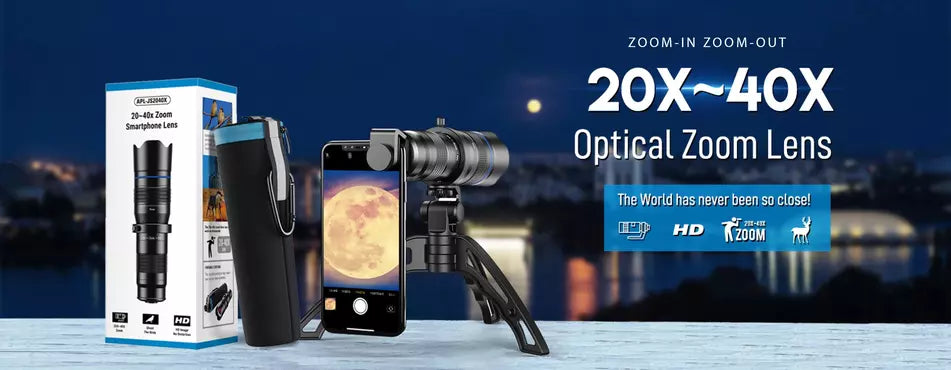 Lentes de cámara externos para celulares más vendidos de 2023: ¡Descubre  los poderosos Apexel APL-0,45WM y Yugari 2 En 1 Móvil Teléfono!