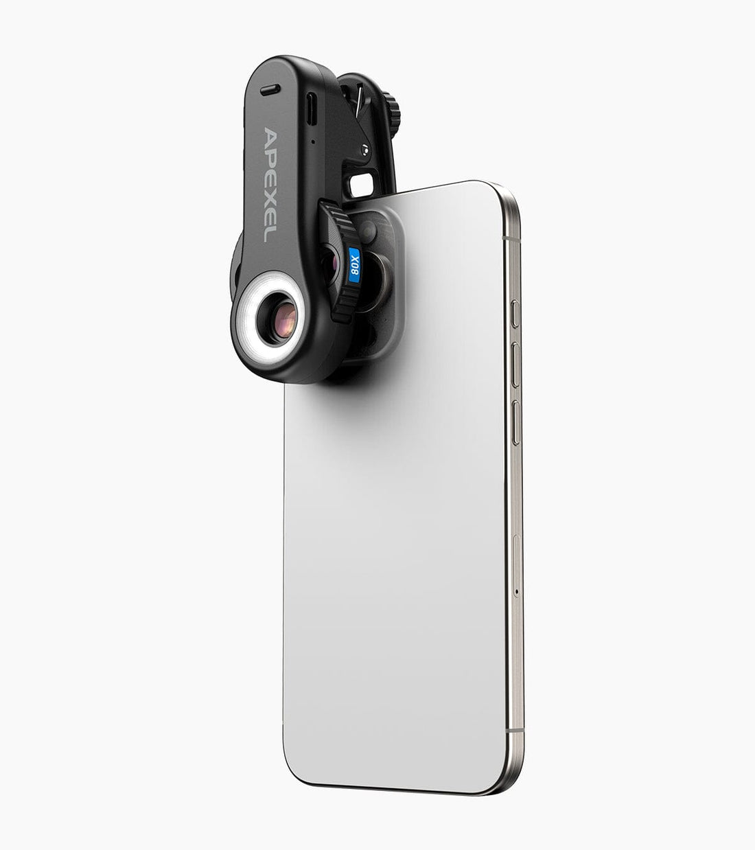 [New] Apexel TriScope Mobile Phone Microscope (40X /80X / 120X) engunt6225 - APEXEL INDIA - Mobile Lens - Mobile Camera Lens - Cellphone Accessories - Phone Lens - Smartphone Lens