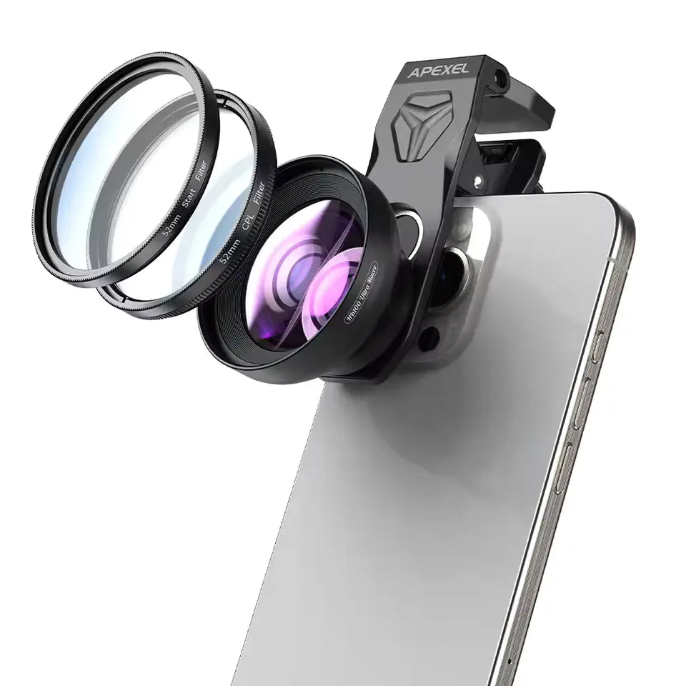 [New] Apexel 100mm Ultra Macro Lens for Mobile engunt5706 - APEXEL INDIA - Mobile Lens - Mobile Camera Lens - Cellphone Accessories - Phone Lens - Smartphone Lens