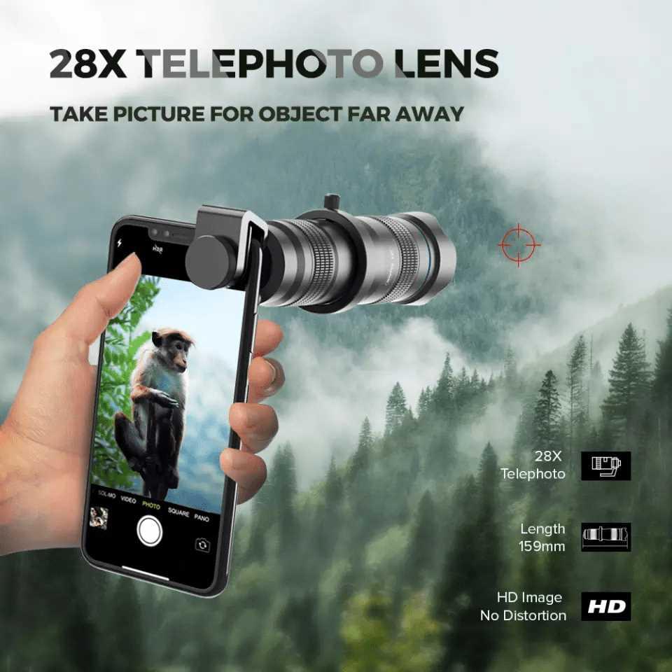 APEXEL 28X Super Mobile Phone Zoom Lens – APEXEL INDIA